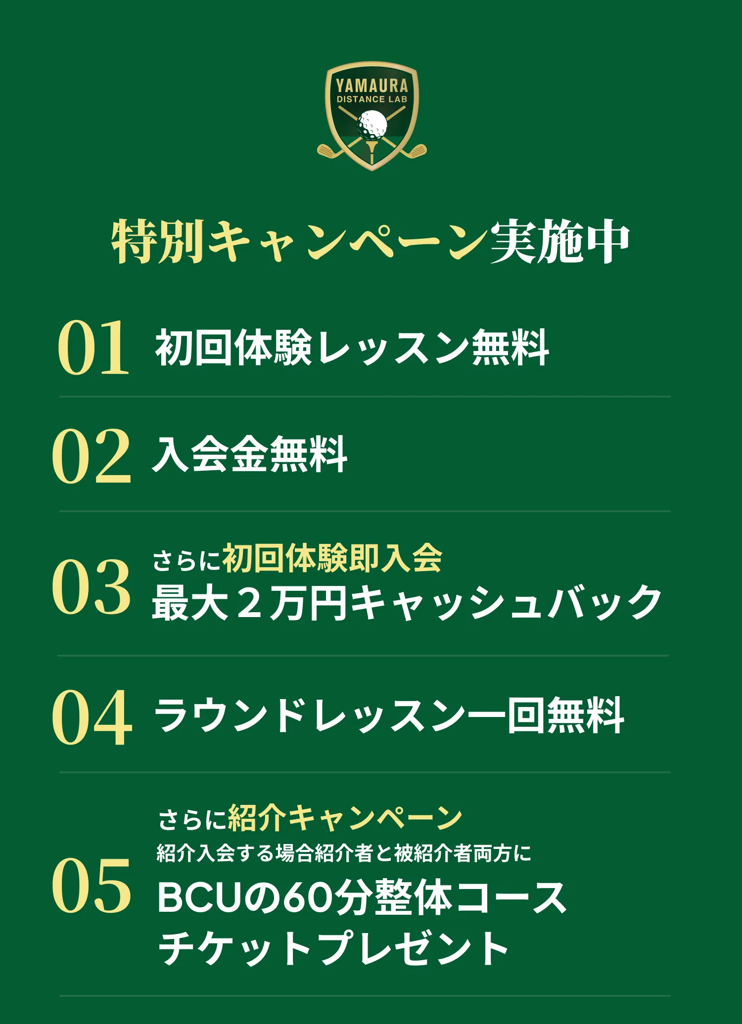 三位一体の飛距離特化プログラム SP